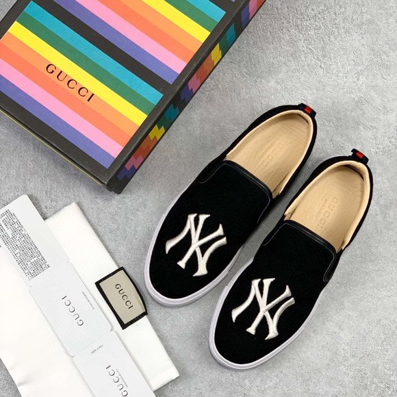 newgUCCI LEATHER CASUAL SHOES WOMEN\'S SHOES ny nEW